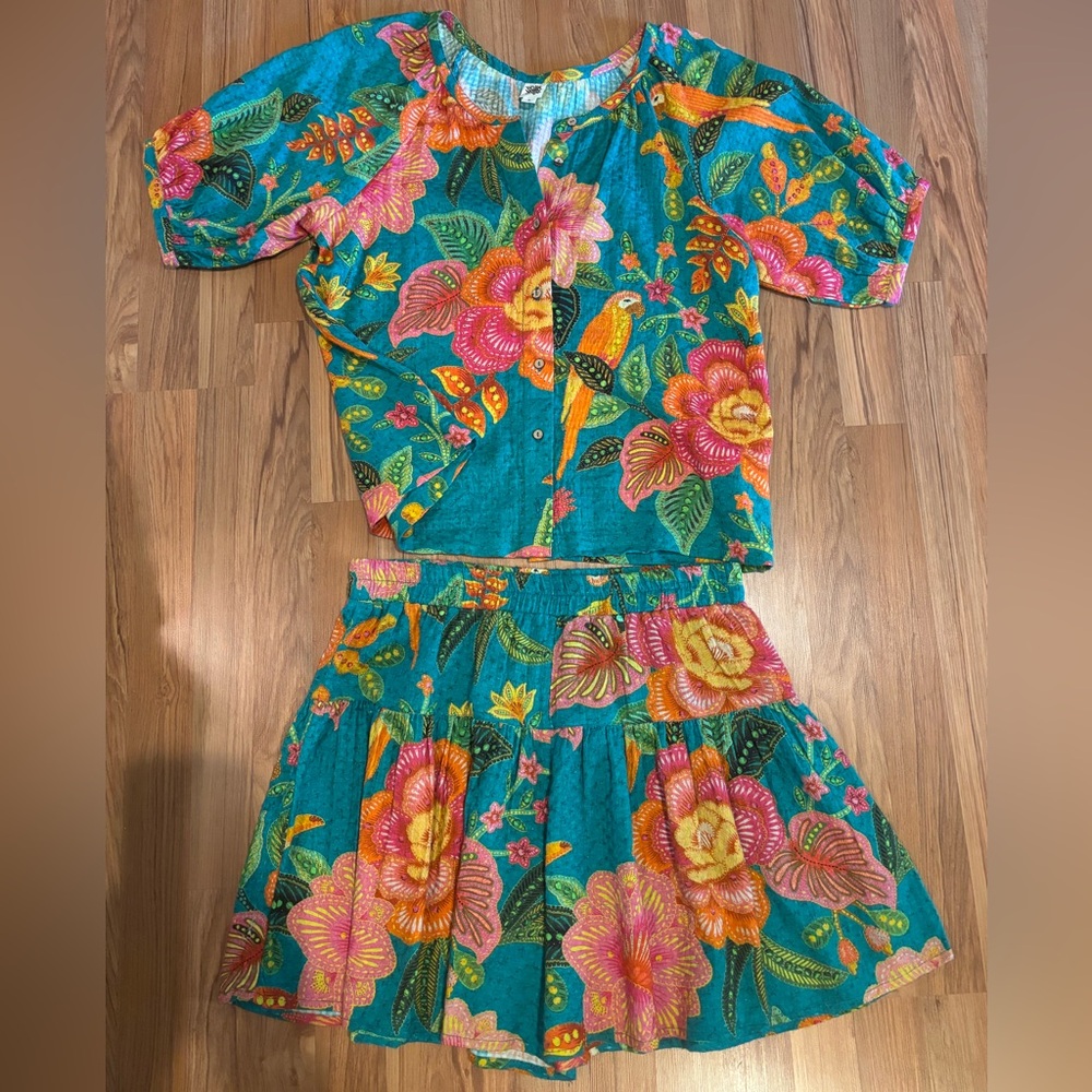 Ivy Jane Bird of Paradise skort set